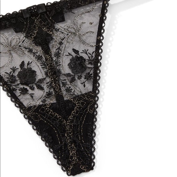 💖 Victoria Secret Very Sexy Embroidered V-String - Picture 5 of 5